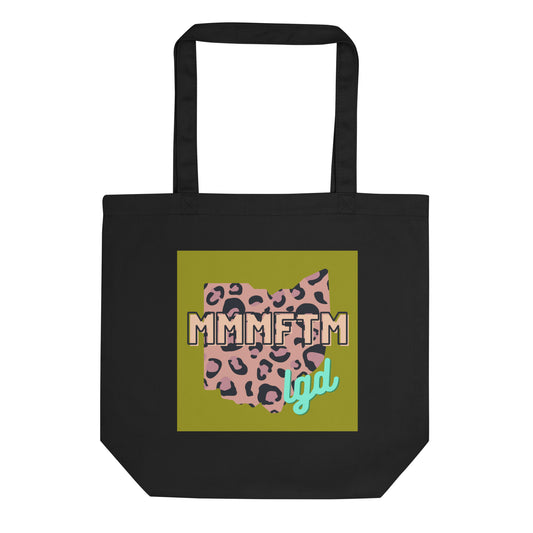 MMMFTM pink leopard Eco Tote Bag