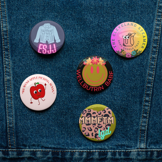 ESJJ and other catch phrase pins 2024