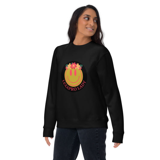 Lexapro Lady on Unisex Premium Sweatshirt